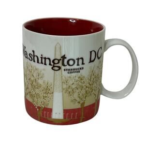 Starbucks Coffee Mug 2011 Washington DC Global Icon Collectors Series 16 ou